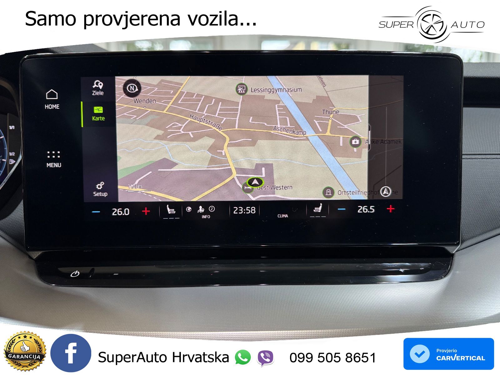 Škoda Octavia Combi 2.0 TDI (150 KS) DSG LED+GR SJED+ACC