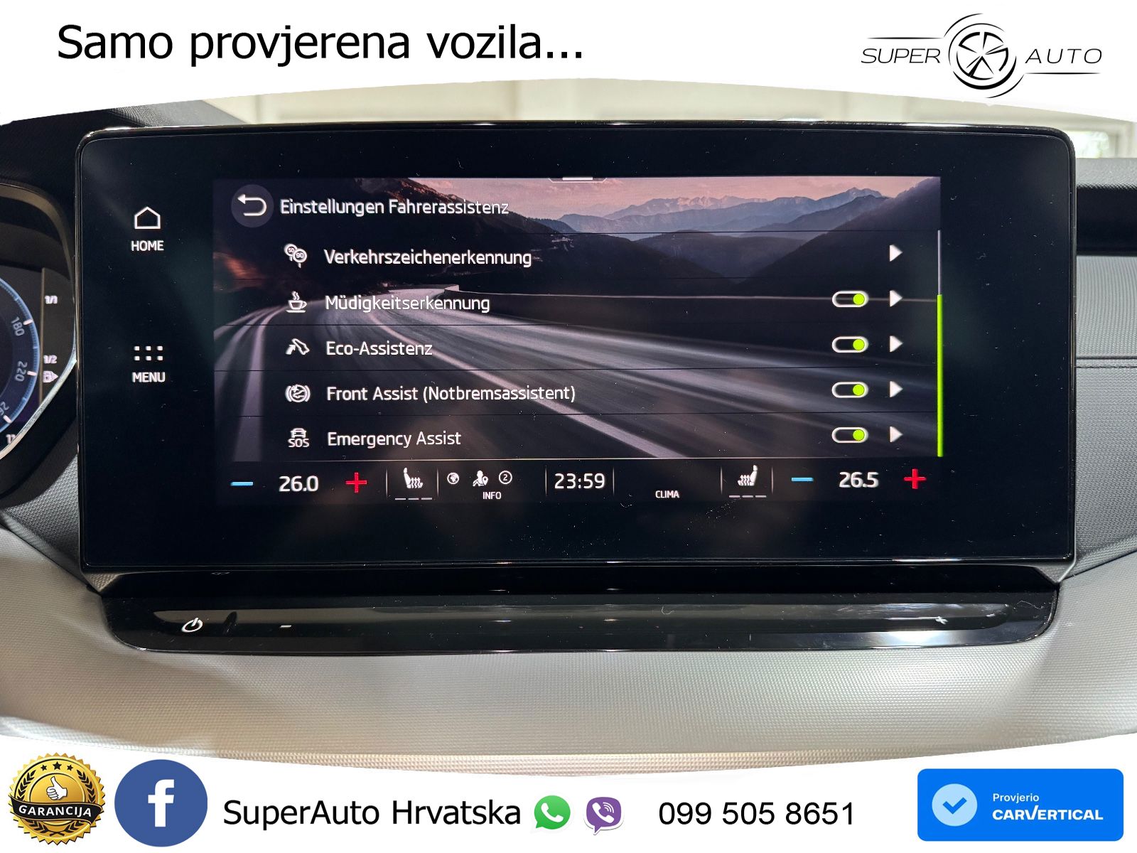 Škoda Octavia Combi 2.0 TDI (150 KS) DSG LED+GR SJED+ACC
