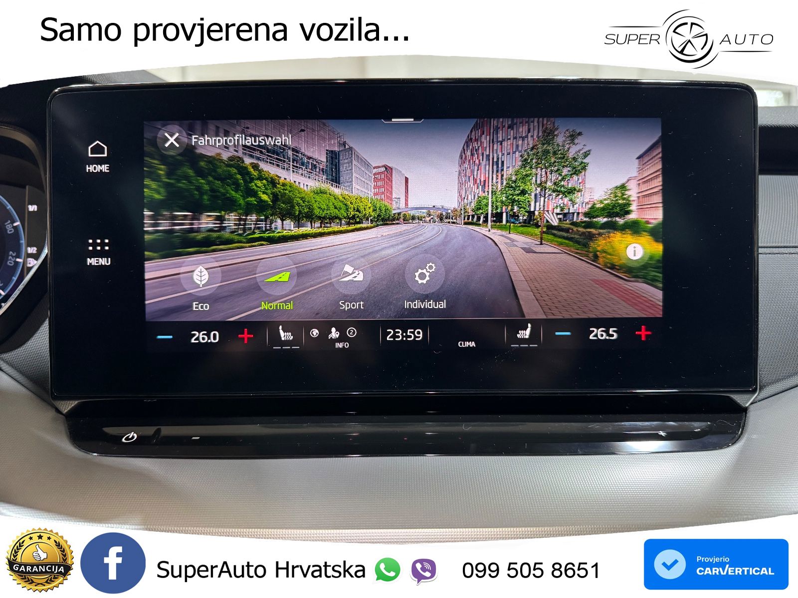 Škoda Octavia Combi 2.0 TDI (150 KS) DSG LED+GR SJED+ACC