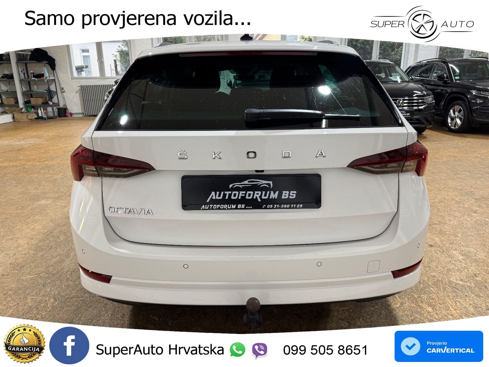 Škoda Octavia Combi 2.0 TDI (150 KS) DSG LED+GR SJED+ACC