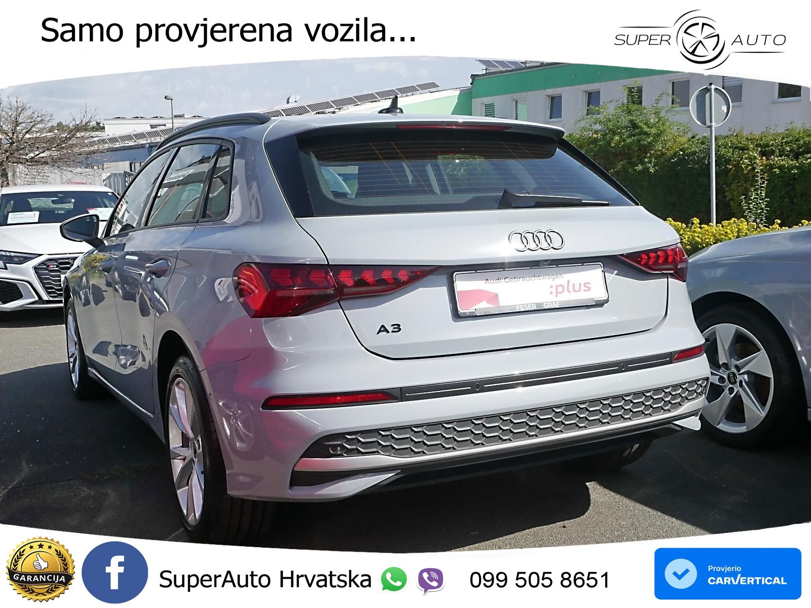 Audi A3 30 TFSI (116 KS) advanced LED+GR SJED+ACC