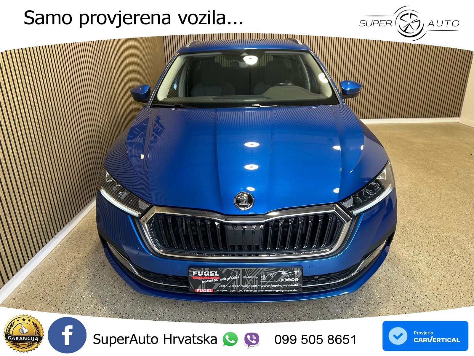 Škoda Octavia Combi 2.0 TDI (150 KS) DSG LED+GR SJED+ACC