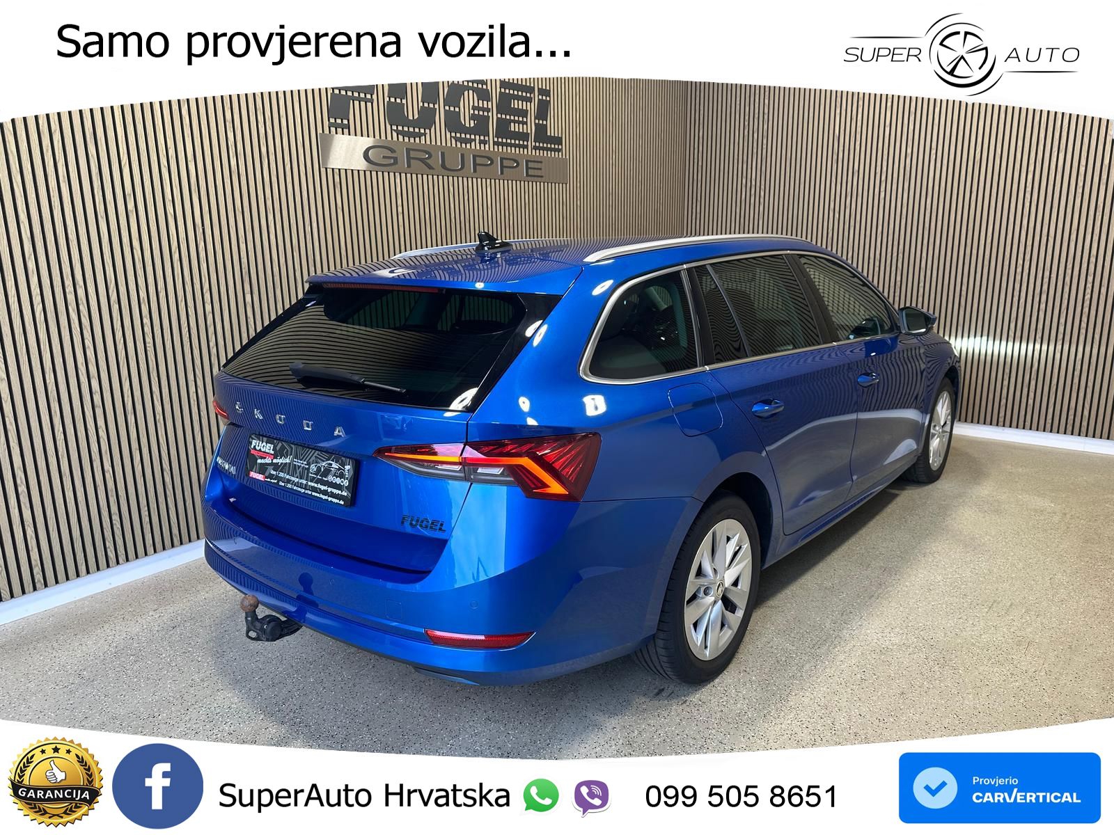 Škoda Octavia Combi 2.0 TDI (150 KS) DSG LED+GR SJED+ACC