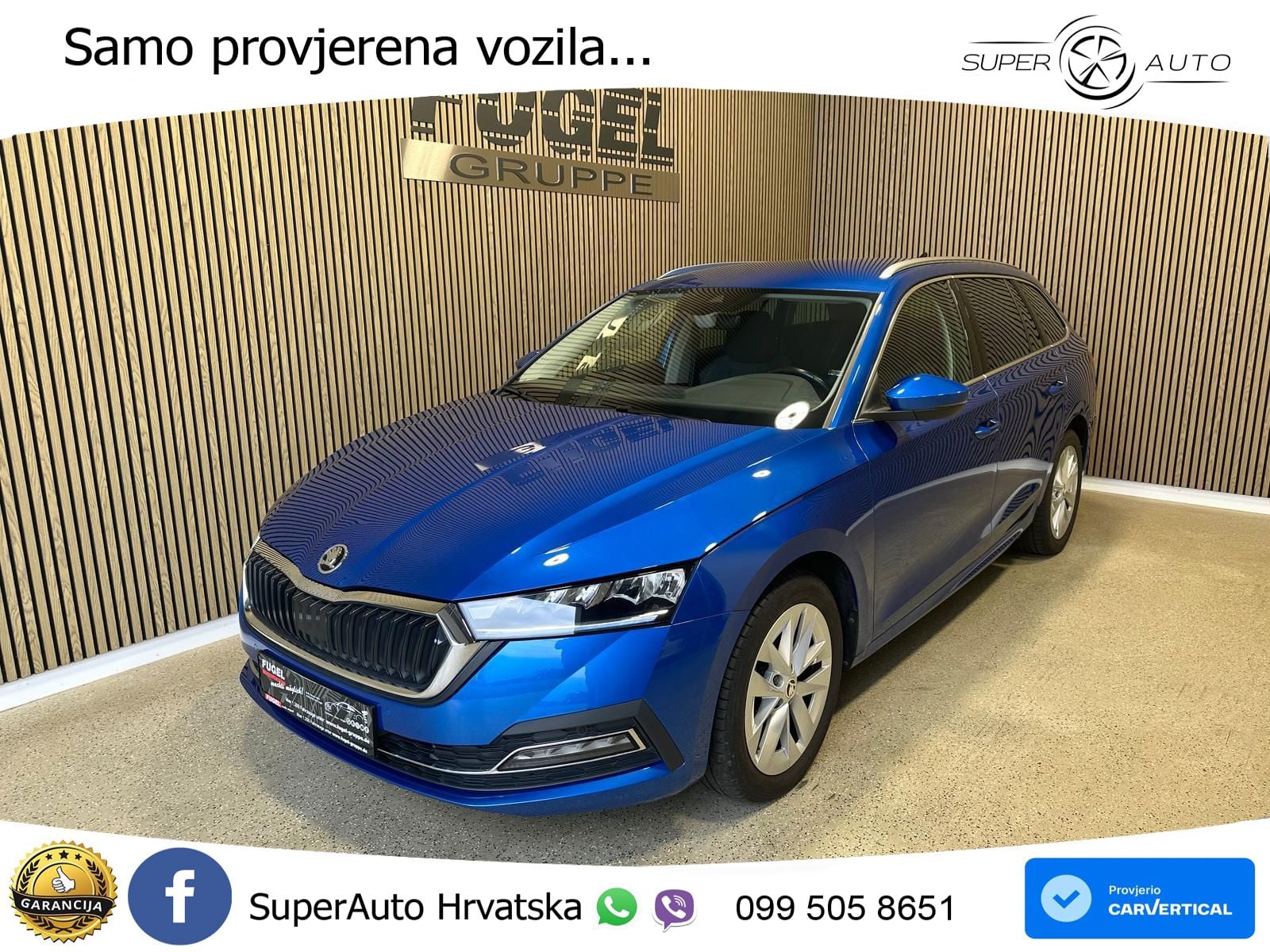 Škoda Octavia Combi 2.0 TDI (150 KS) DSG LED+GR SJED+ACC