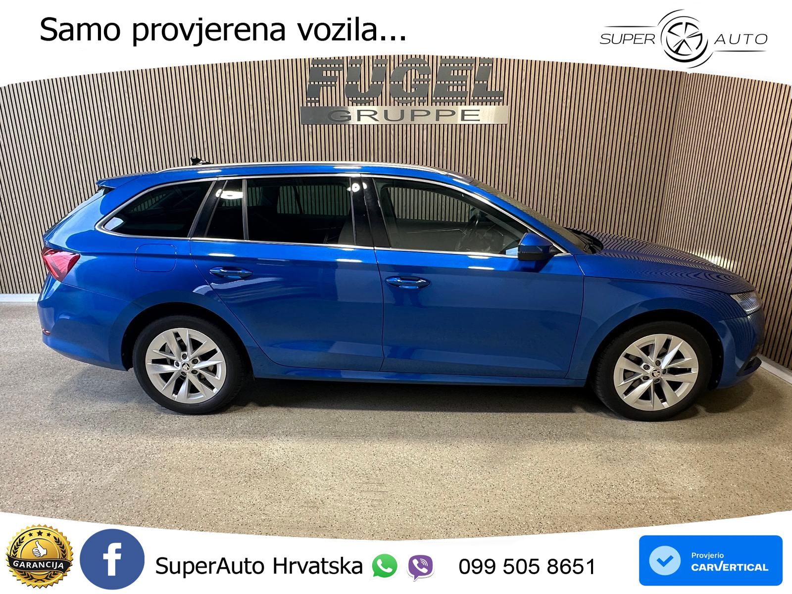 Škoda Octavia Combi 2.0 TDI (150 KS) DSG LED+GR SJED+ACC