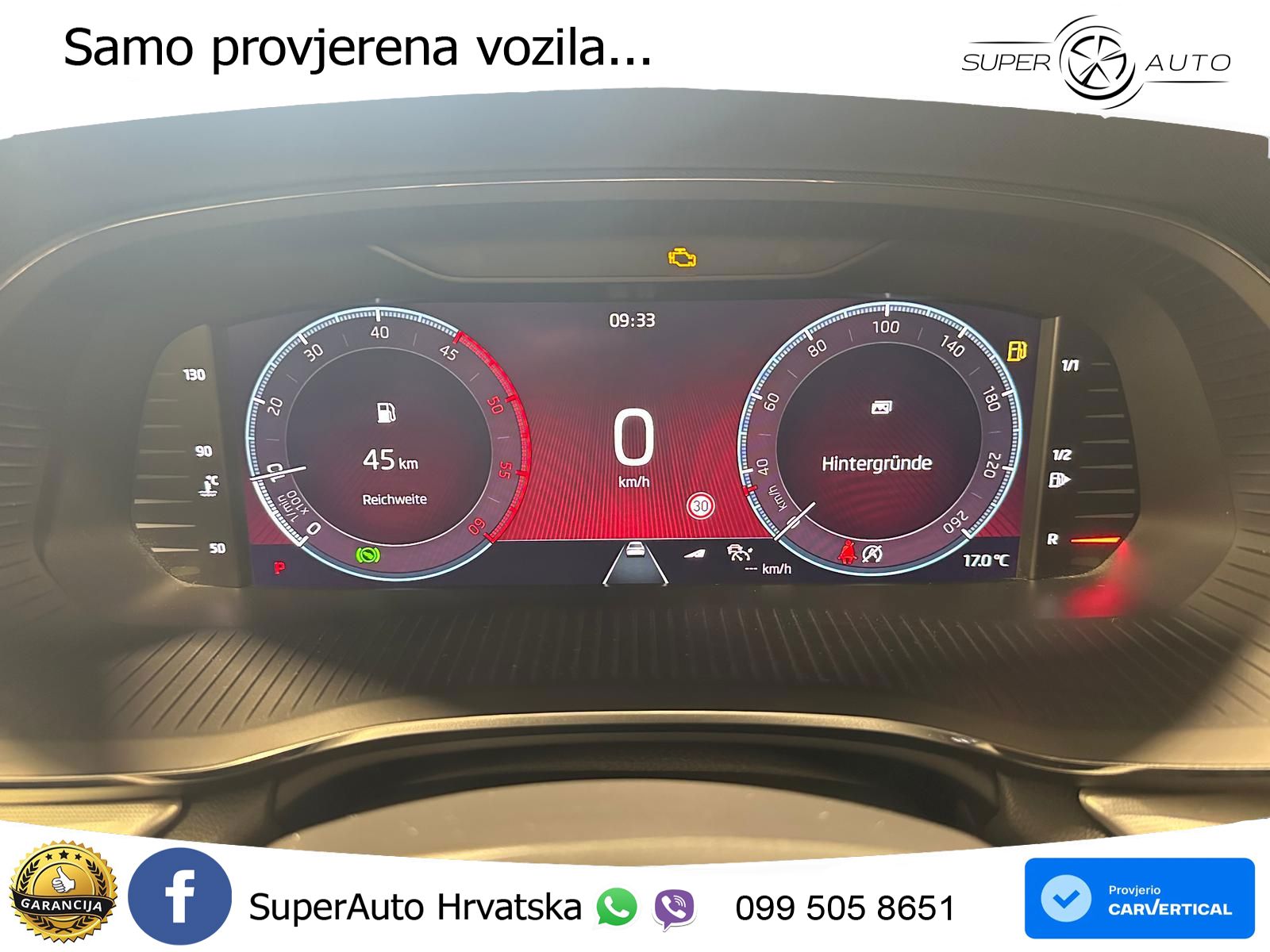 Škoda Octavia Combi 2.0 TDI (150 KS) DSG LED+GR SJED+ACC