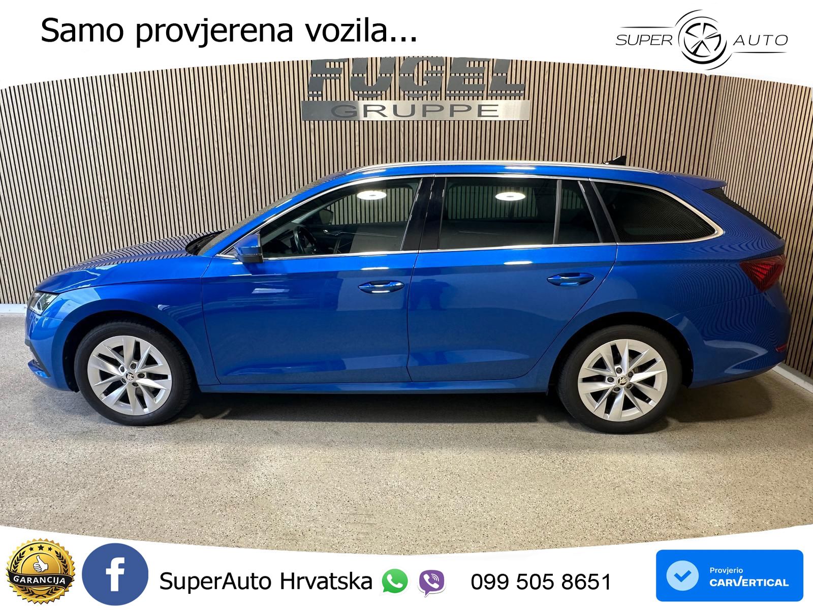 Škoda Octavia Combi 2.0 TDI (150 KS) DSG LED+GR SJED+ACC