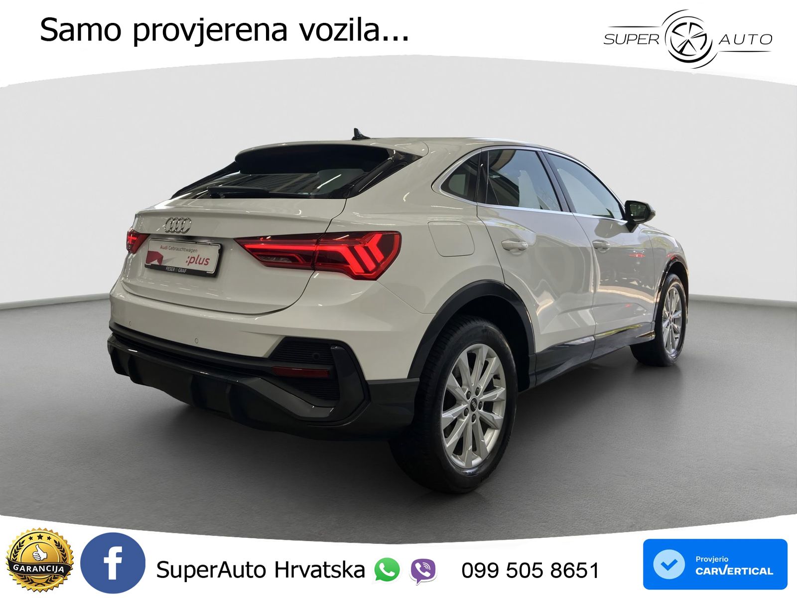 Audi Q3 Sportback 45 TFSIe (245 KS) S tronic LED+GR SJED+ACC