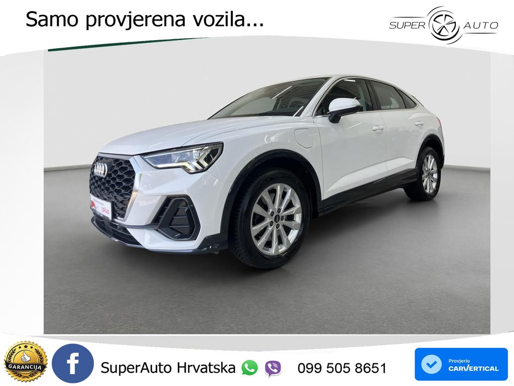 Audi Q3 Sportback 45 TFSIe (245 KS) S tronic LED+GR SJED+ACC