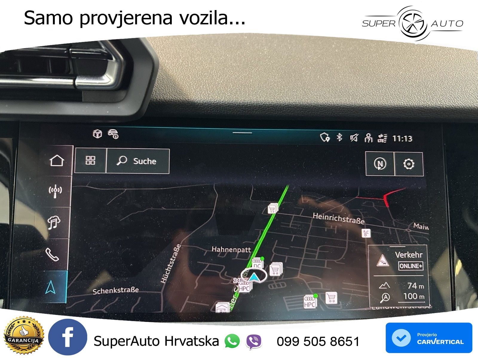 Audi A3 Sportback 40 TFSI e (204 KS) Plug-in Hybrid S tronic advanced LED+GR SJED+ACC