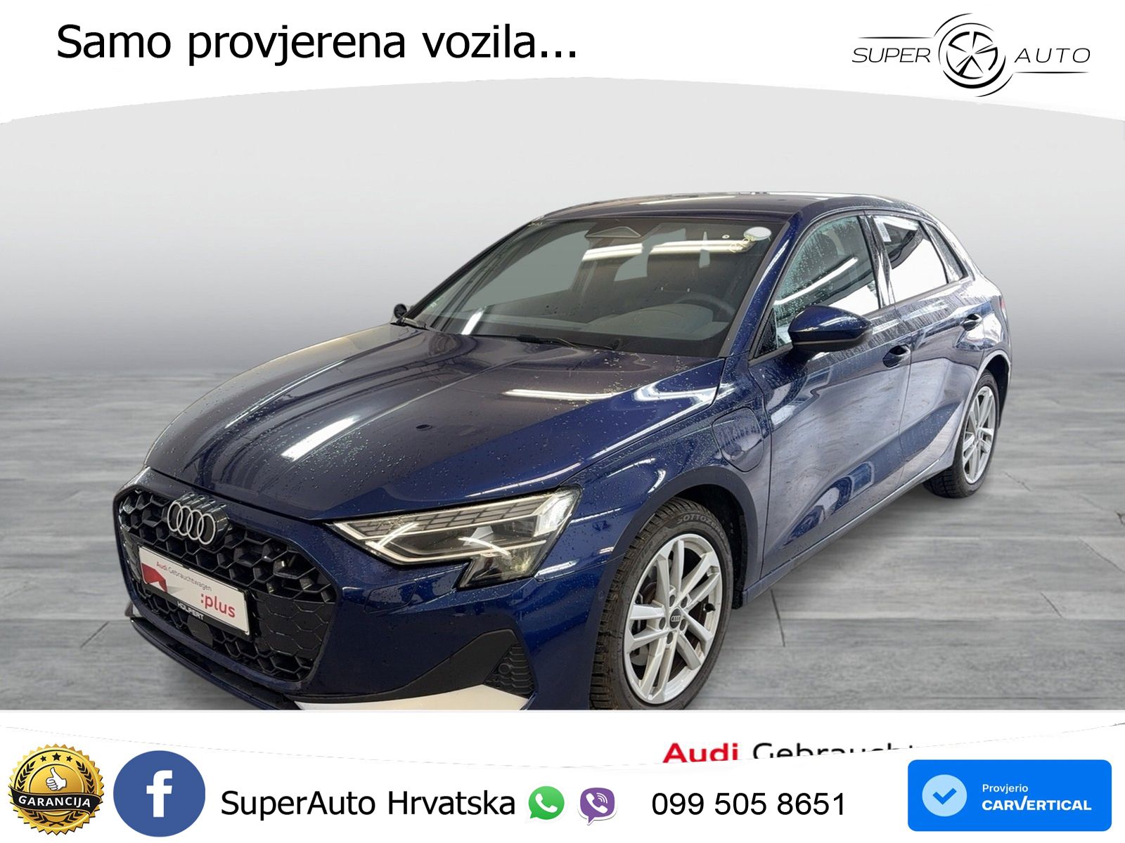 Audi A3 Sportback 40 TFSI e (204 KS) Plug-in Hybrid S tronic advanced LED+GR SJED+ACC