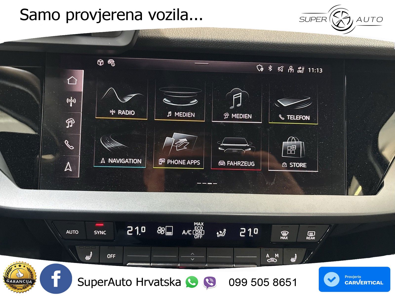 Audi A3 Sportback 40 TFSI e (204 KS) Plug-in Hybrid S tronic advanced LED+GR SJED+ACC