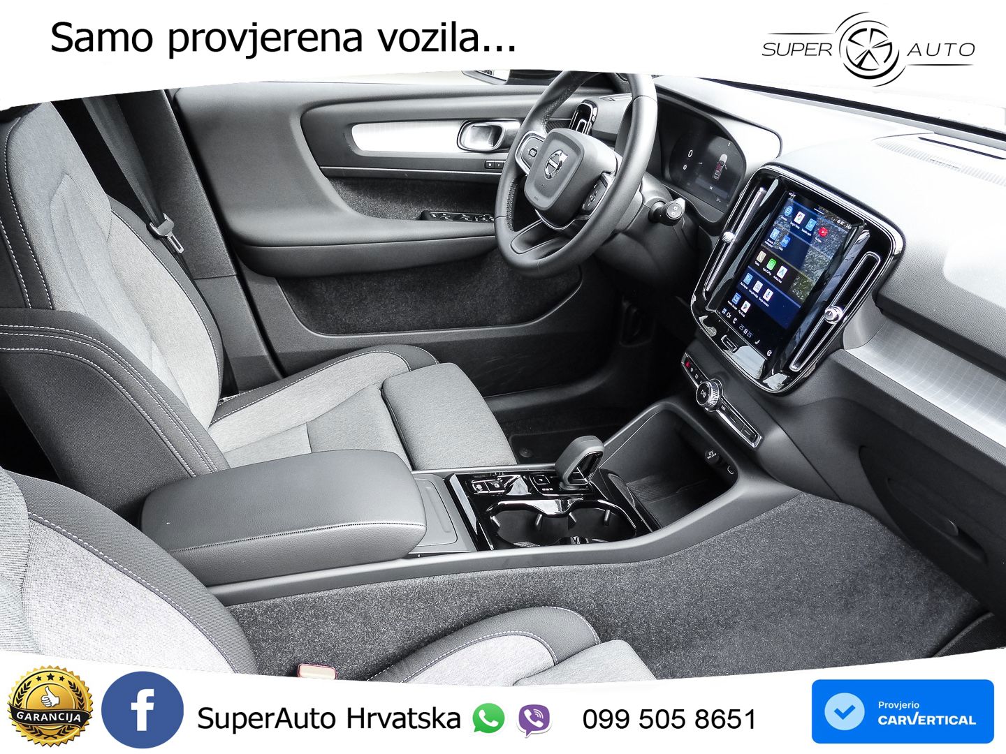 Volvo XC40 2.0 B4 AWD 197 KS Automatic ACC+GR SJED+360+PANO