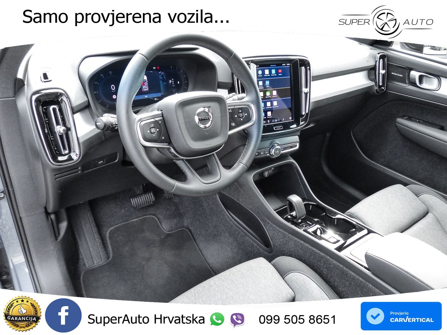 Volvo XC40 2.0 B4 AWD 197 KS Automatic ACC+GR SJED+360+PANO