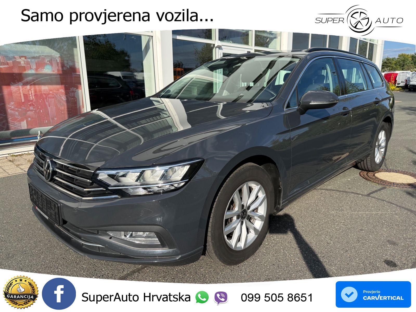 Volkswagen Passat Variant 2.0 TDI (122 KS) DSG Business LED+GR SJED+ACC