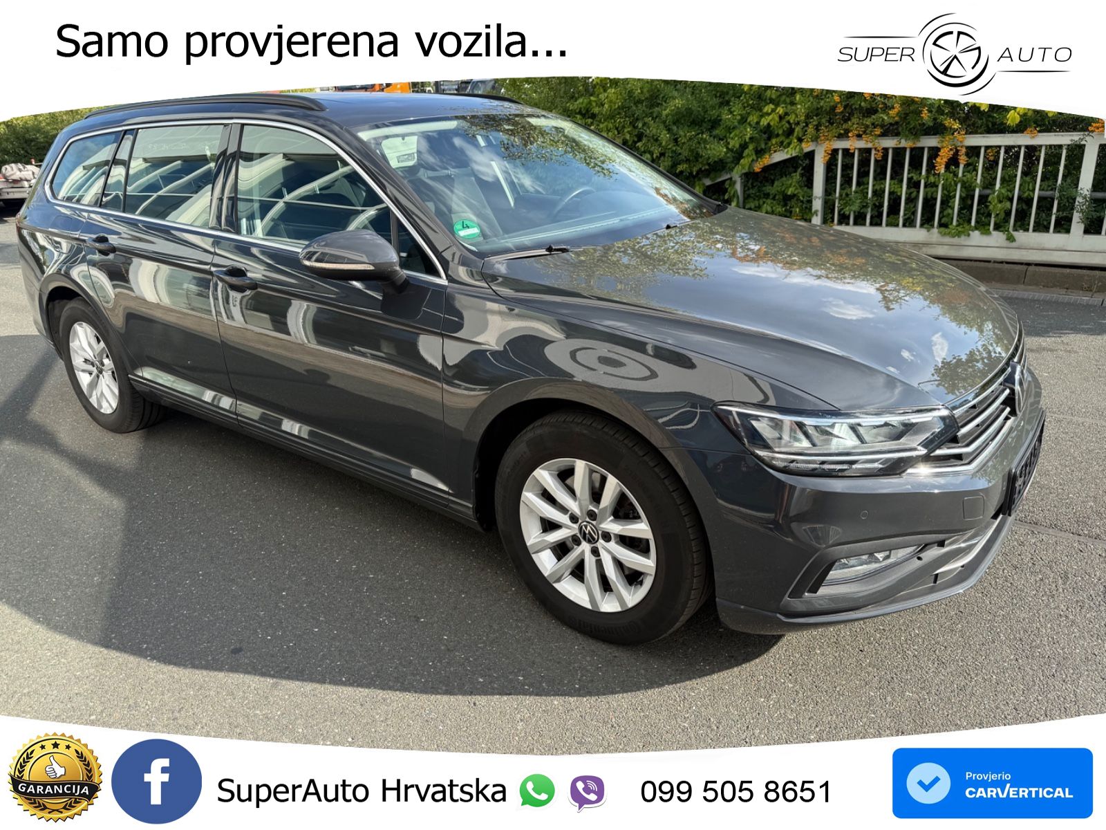 Volkswagen Passat Variant 2.0 TDI (122 KS) DSG Business LED+GR SJED+ACC