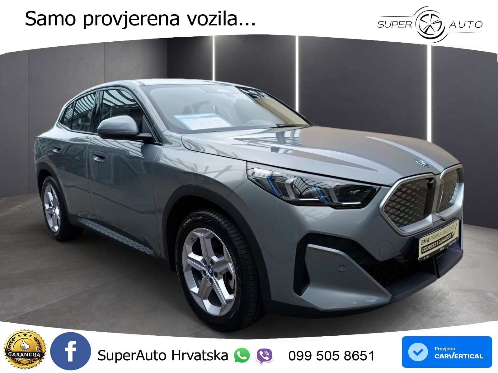 BMW iX2 66.5 kWh (313 KS) xDrive30