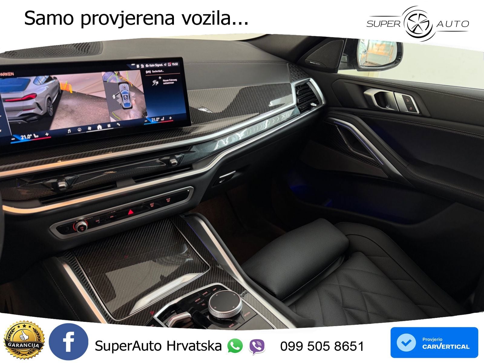 BMW X6 30d (298 KS) xDrive Steptronic M Sport ACC+HEAD+GR SJED+360+PANO