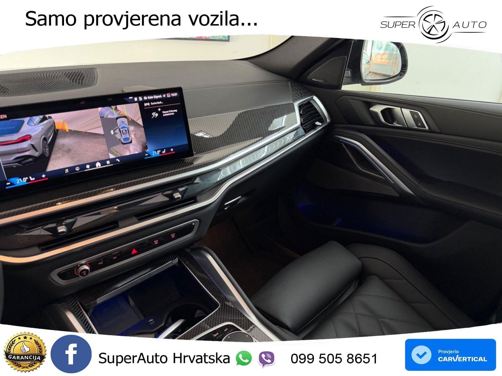 BMW X6 30d (298 KS) xDrive Steptronic M Sport ACC+HEAD+GR SJED+360+PANO
