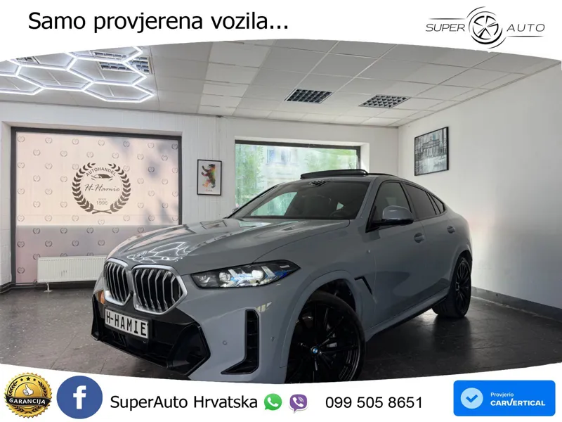 BMW X6 30d (298 KS) xDrive Steptronic M Sport ACC+HEAD+GR SJED+360+PANO