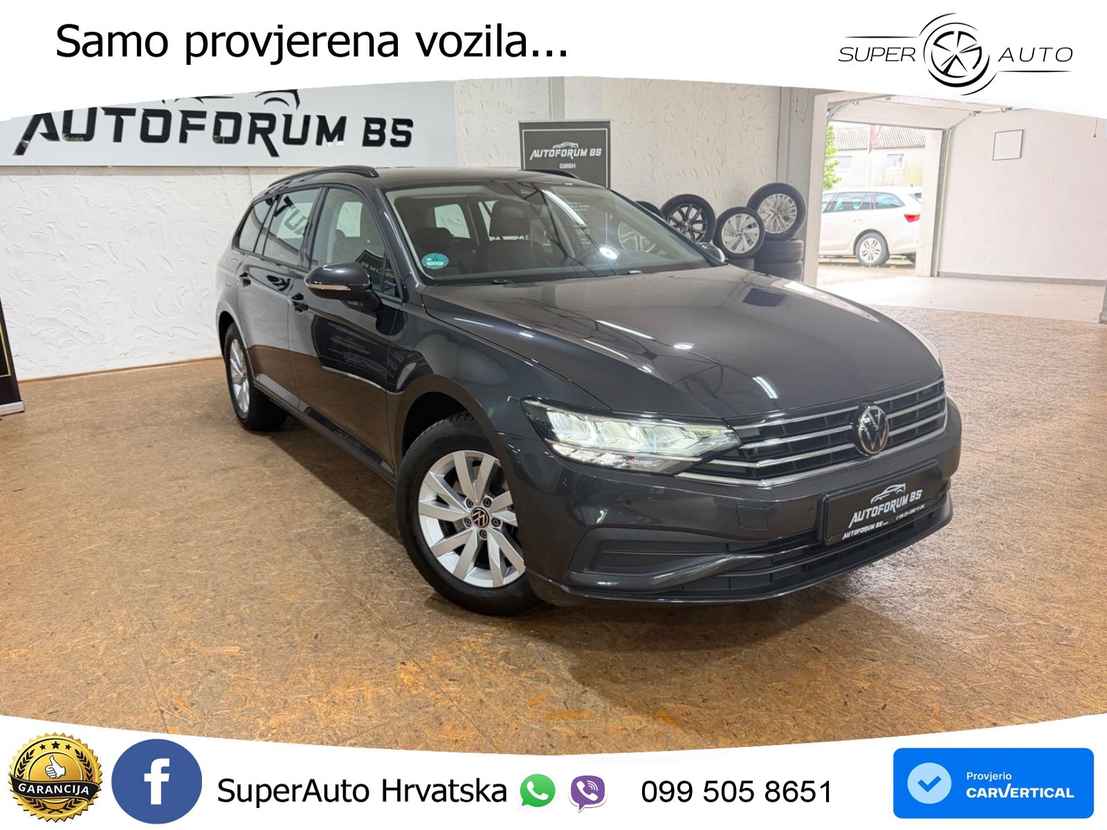 Volkswagen Passat Variant 1.5 TSI (150 KS) DSG ACT LED+GR SJED+ACC