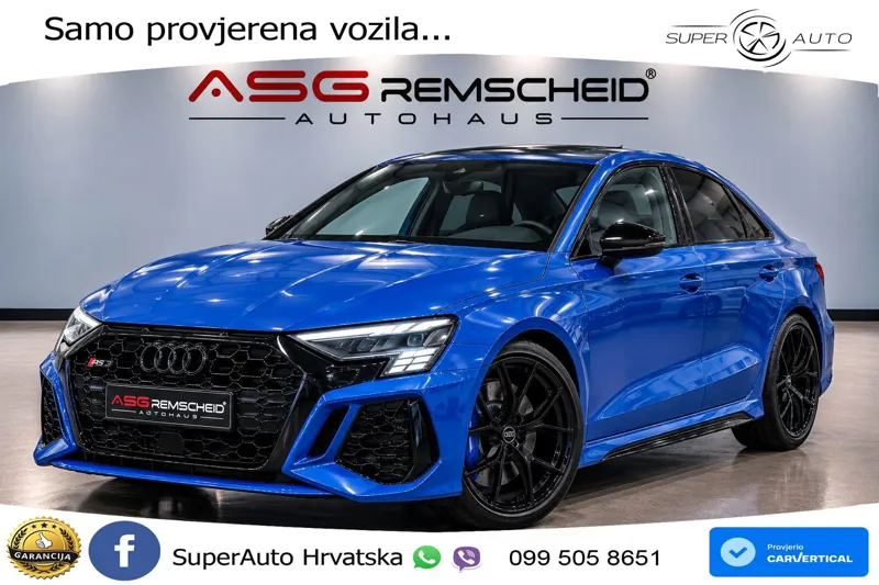 Audi RS3 Sedan 2.5 TFSI (400 KS) quattro S tronic LED+GR SJED+ACC