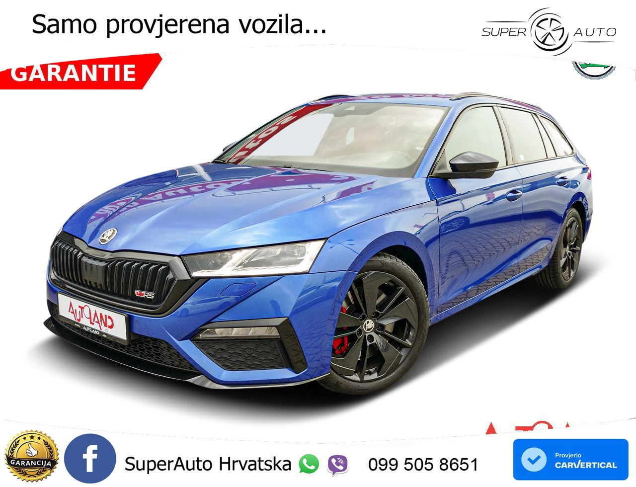 Škoda Octavia Combi RS 2.0 TSI (245 KS) DSG