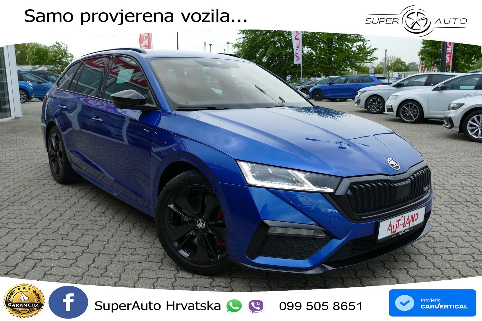 Škoda Octavia Combi RS 2.0 TSI (245 KS) DSG