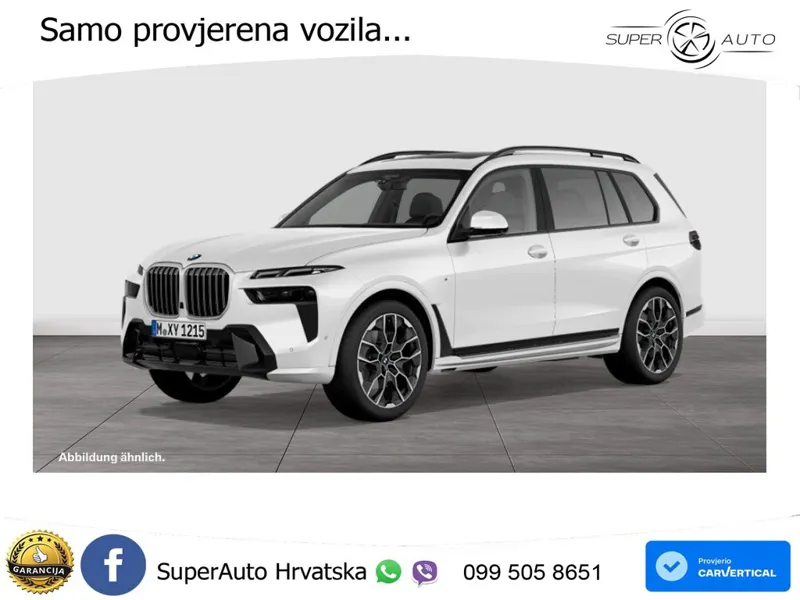 BMW X7 40i (381 KS) xDrive Steptronic M Sport ZRAČNI+ACC+GR SJED+KAM+PANO