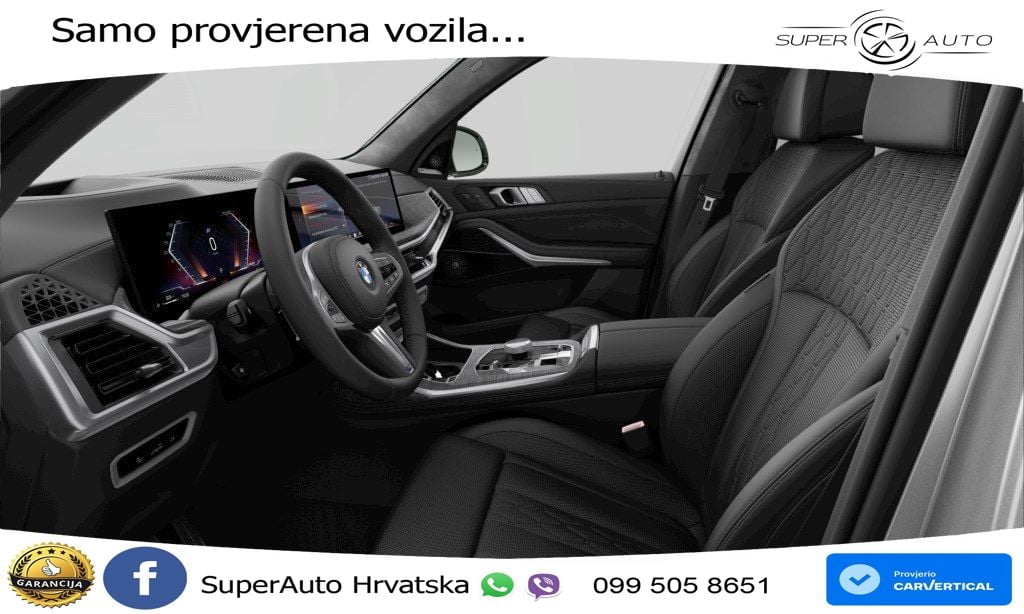 BMW X7 40i (381 KS) xDrive Steptronic M Sport ZRAČNI+ACC+GR SJED+KAM+PANO