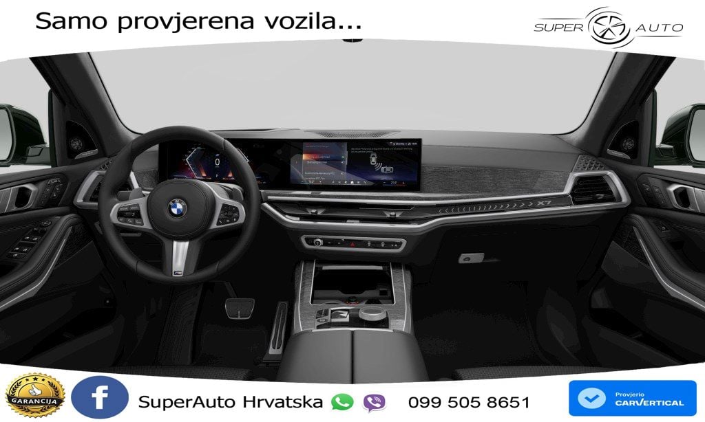 BMW X7 40i (381 KS) xDrive Steptronic M Sport ZRAČNI+ACC+GR SJED+KAM+PANO