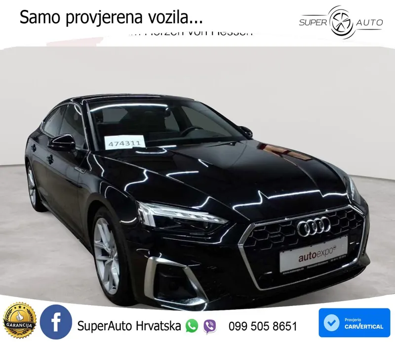 Audi A5 Sportback 40 TDI (204 KS) quattro S tronic