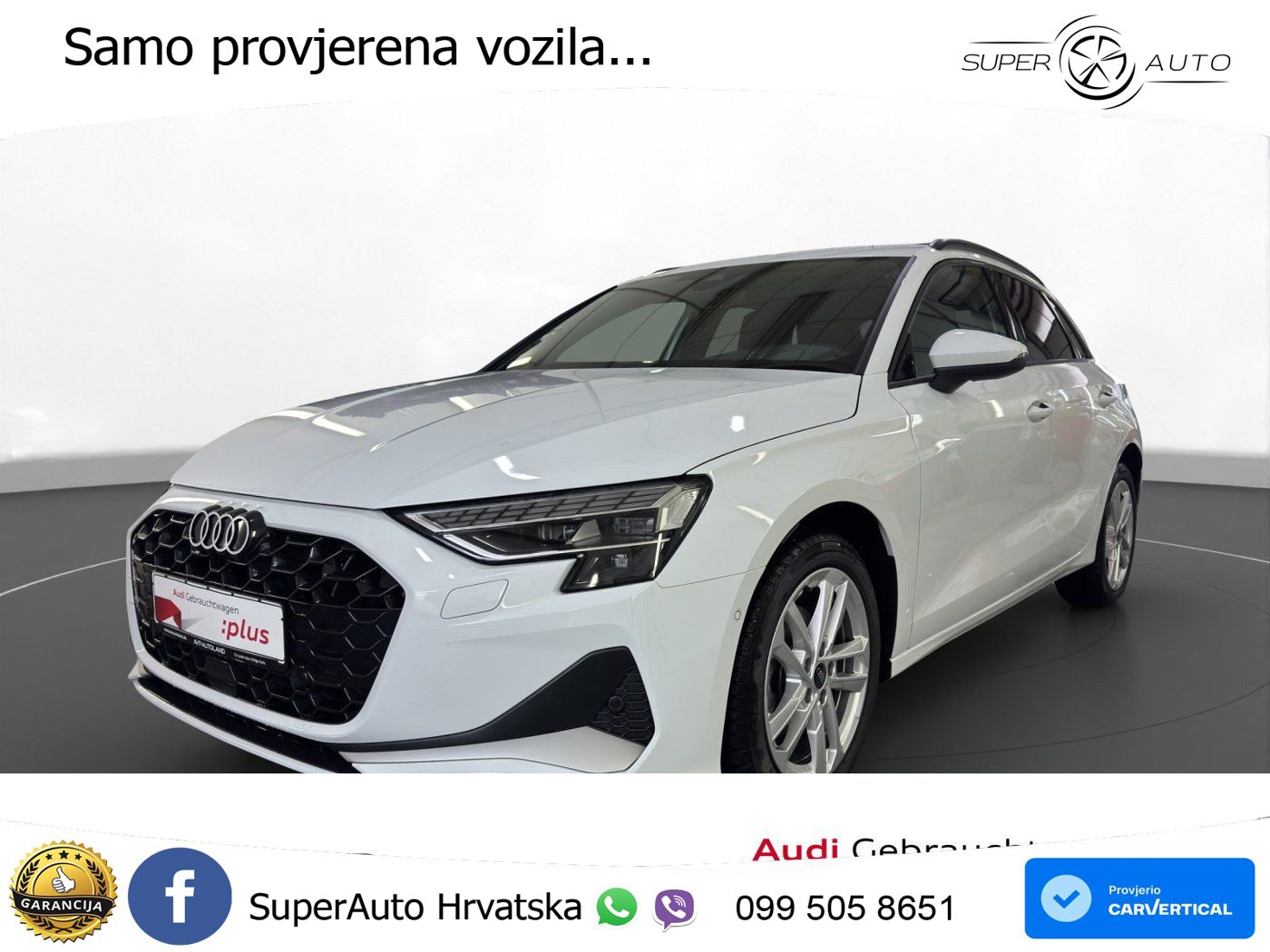 Audi A3 30 TDI (116 KS) advanced LED+GR SJED+ACC