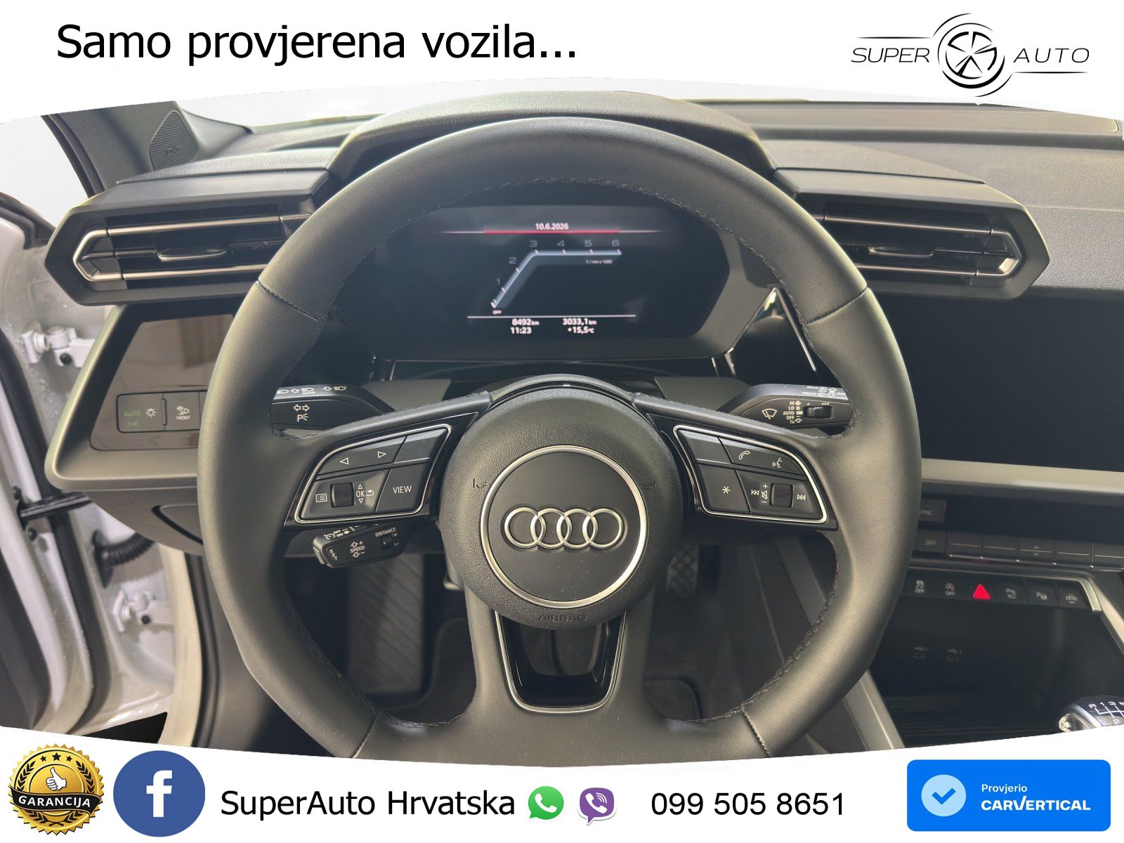 Audi A3 30 TDI (116 KS) advanced LED+GR SJED+ACC