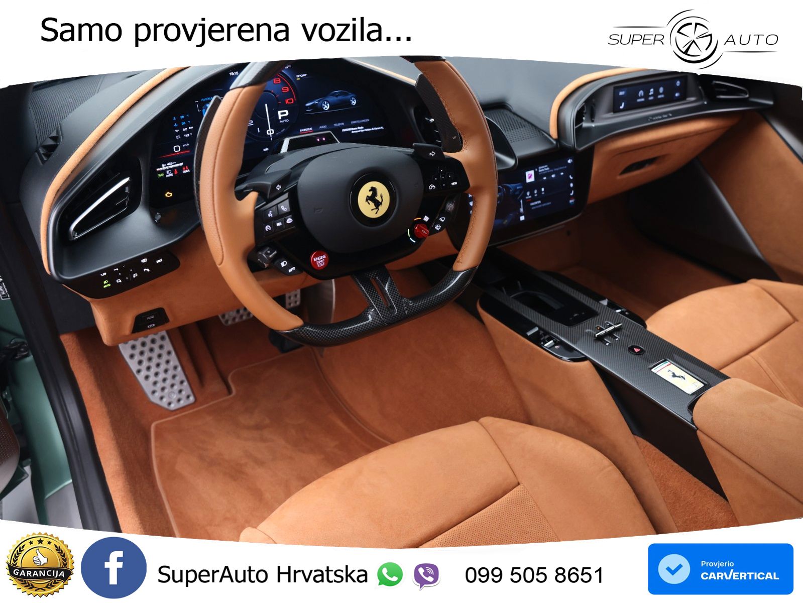 Ferrari Amalfi 3.9 V8 (640 KS) F1 DCT LED+GR SJED+ACC
