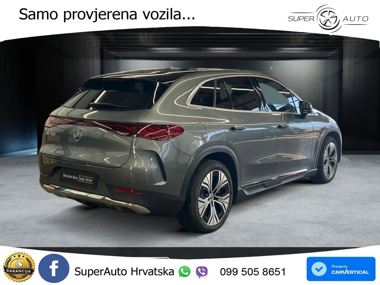 Mercedes EQE SUV 300 100 kWh (265 KS) ACC+GR SJED+360+PANO