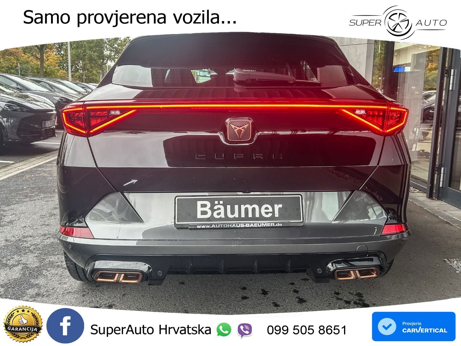 Cupra Formentor 1.4 TSI (245 KS) e-Hybrid DSG VZ MATRIX+GR SJED+KAM
