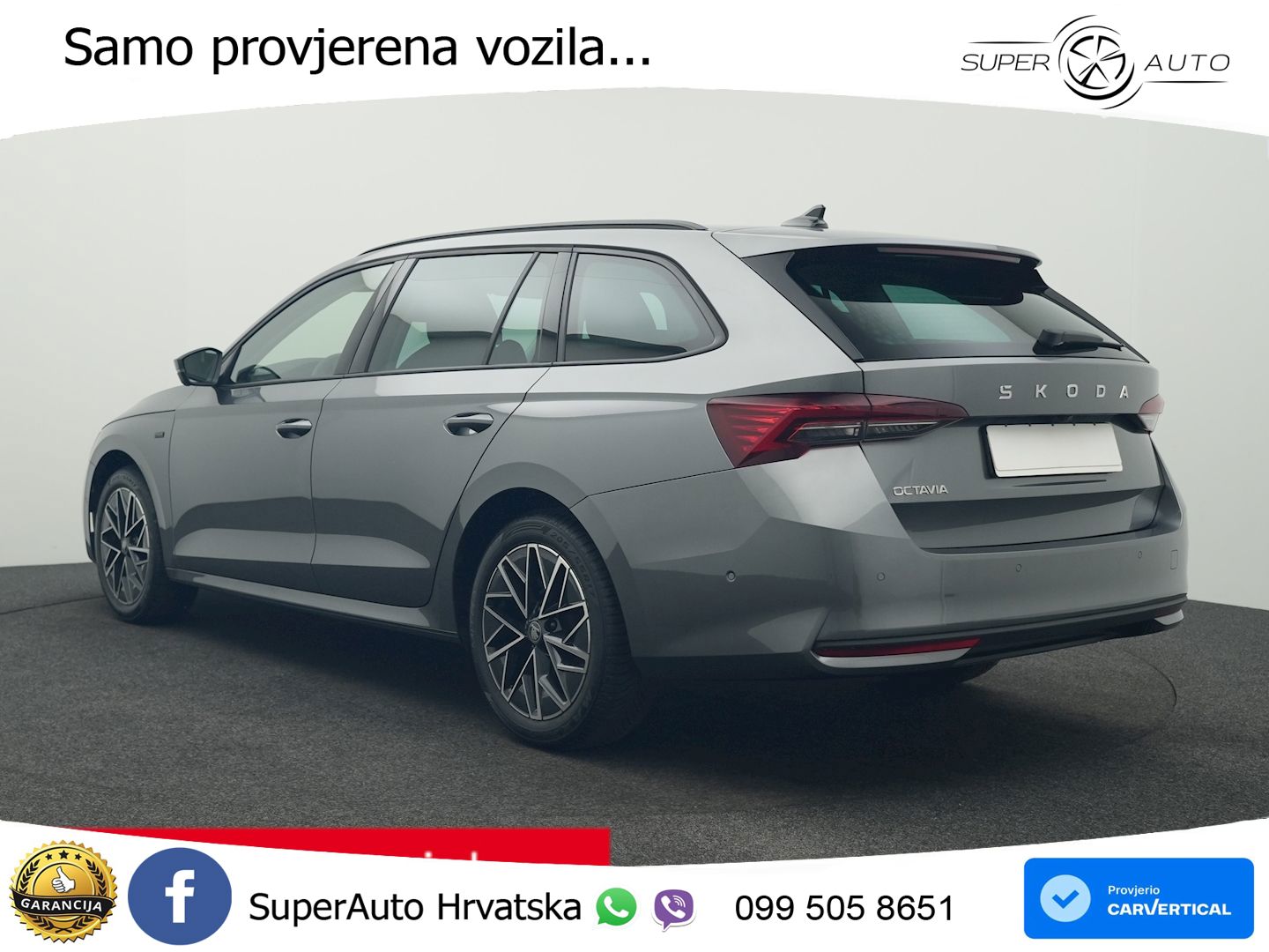 Škoda Octavia Combi 2.0 TDI (150 KS) DSG Selection ACC+HEAD+4xGR SJED+360+PANO