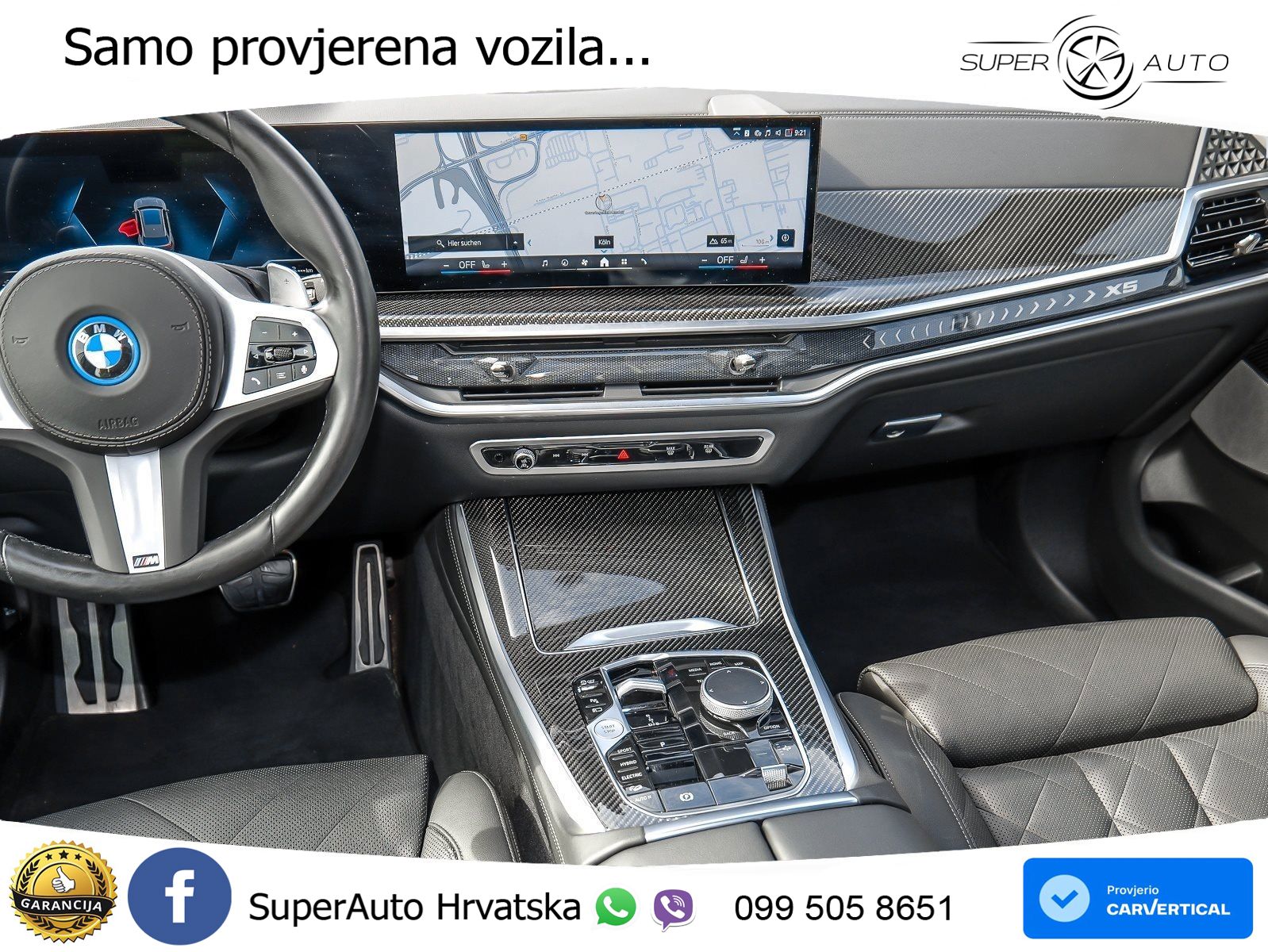 BMW X5 50e (489 KS) xDrive Steptronic M Sport LED+GR SJED+ACC