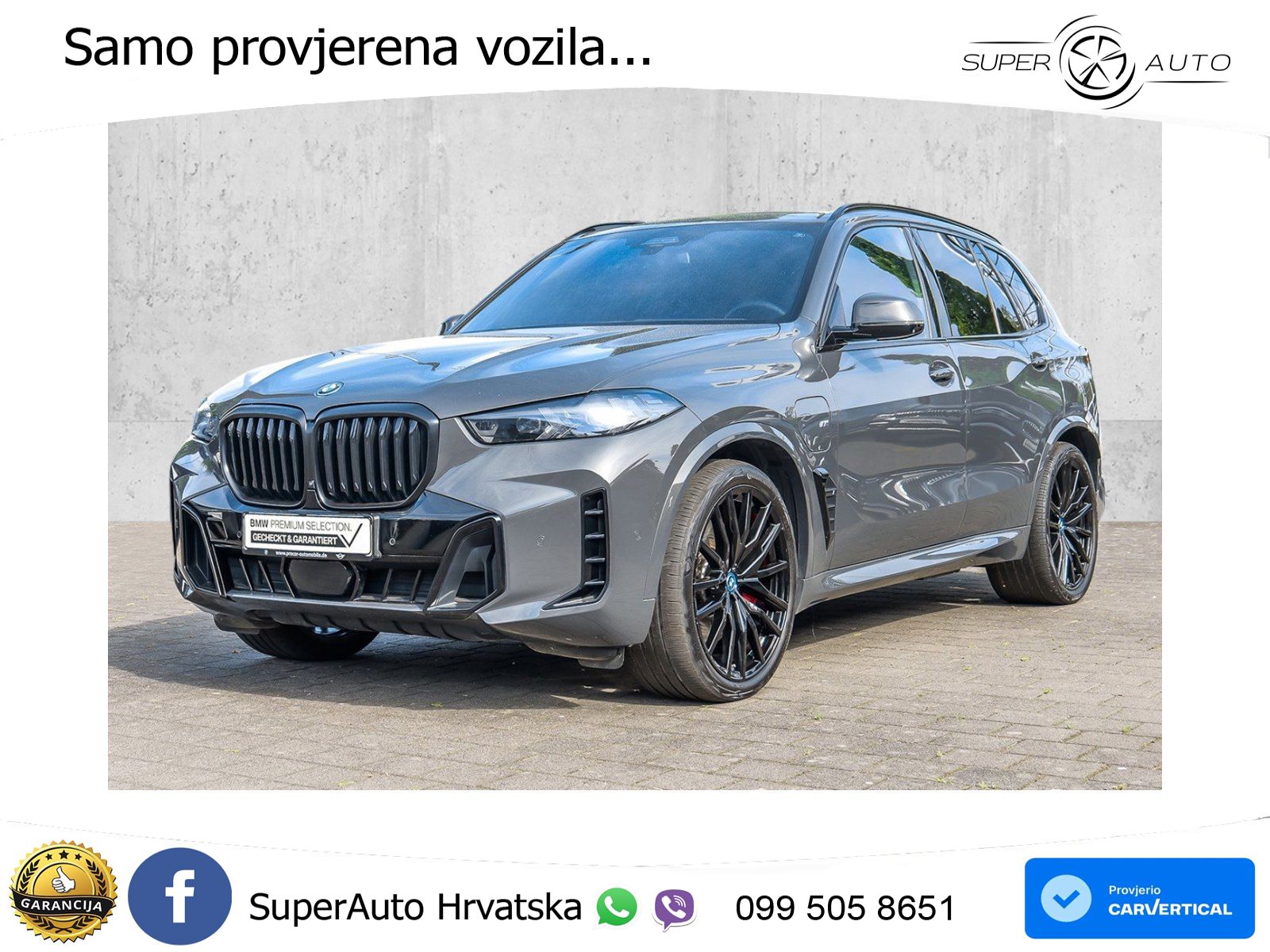 BMW X5 50e (489 KS) xDrive Steptronic M Sport LED+GR SJED+ACC