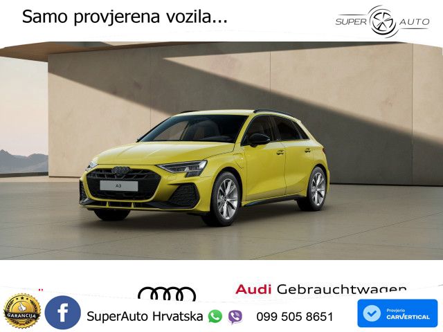Audi A3 Sportback 40 TFSI e (204 KS) Plug-in Hybrid S tronic S line LED+GR SJED+ACC