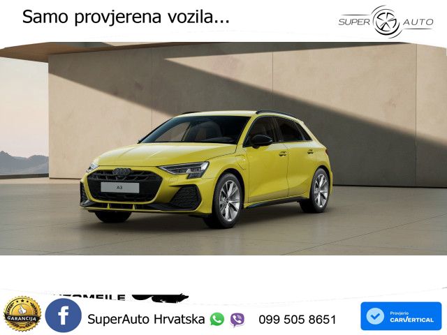Audi A3 Sportback 40 TFSI e (204 KS) Plug-in Hybrid S tronic S line LED+GR SJED+ACC