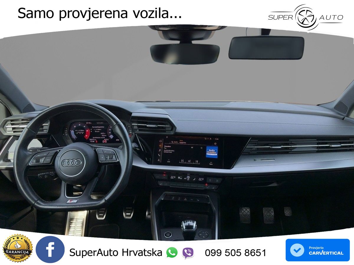 Audi A3 30 TDI (116 KS) S line