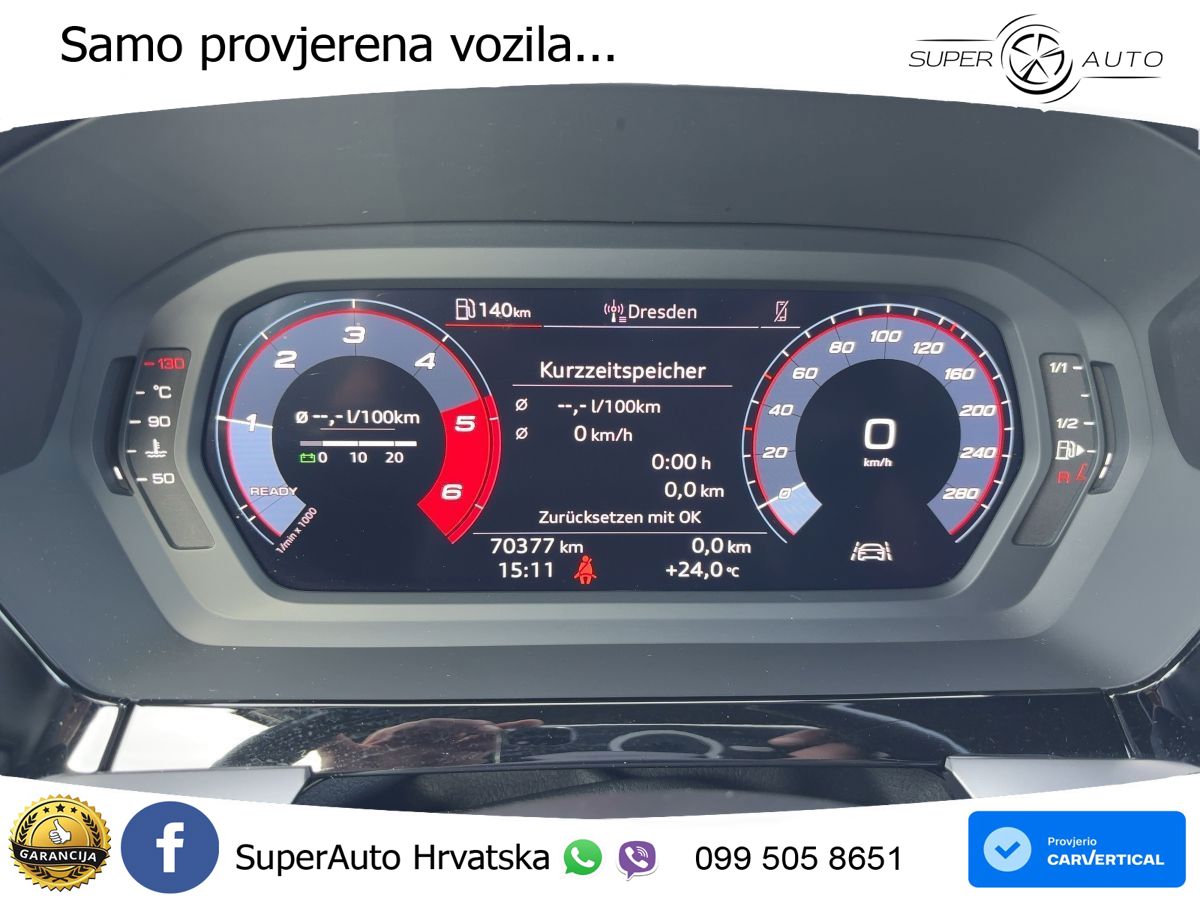 Audi A3 30 TDI (116 KS) S line
