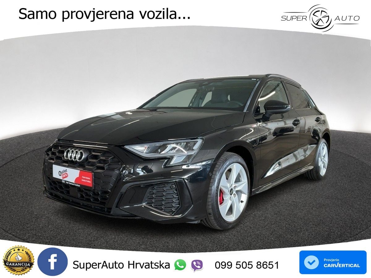 Audi A3 45 TFSIe (245 KS) S tronic S line LED+GR SJED+ACC