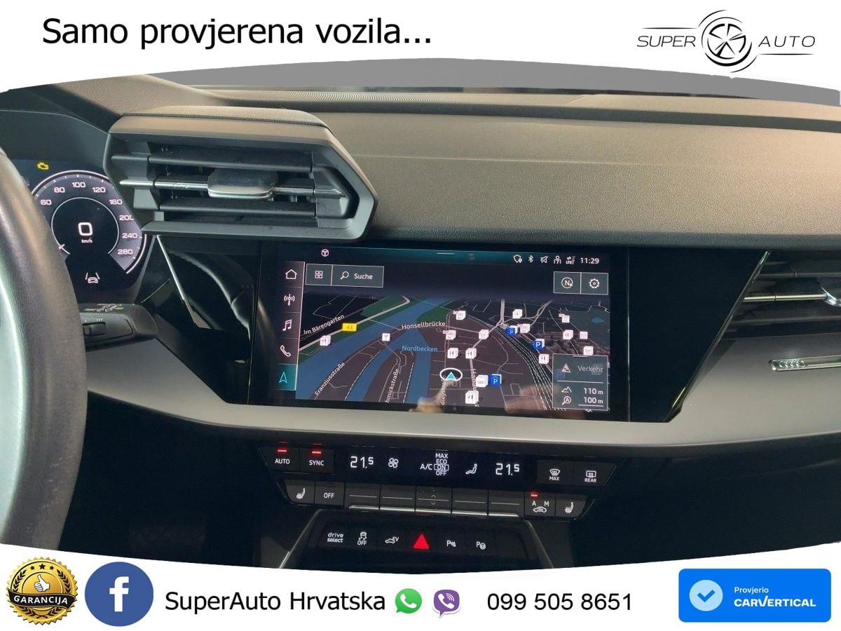 Audi A3 45 TFSIe (245 KS) S tronic S line LED+GR SJED+ACC