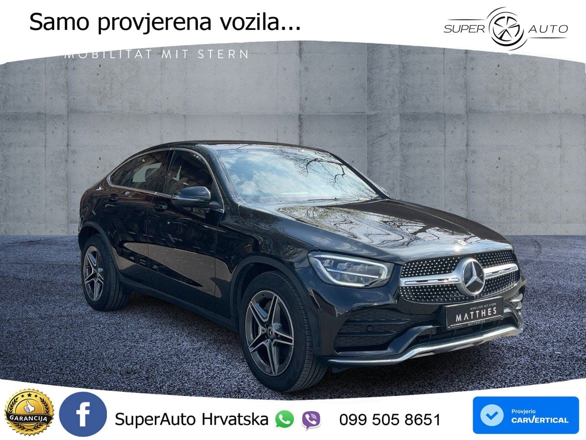 Mercedes GLC Coupe 300 (258 KS) 4MATIC G-TRONIC AMG LED+GR SJED+ACC