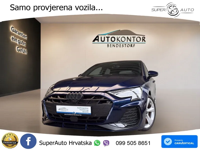 Audi A3 35 TFSI (150 KS) S tronic S line MATRIX+GR SJED+KAM