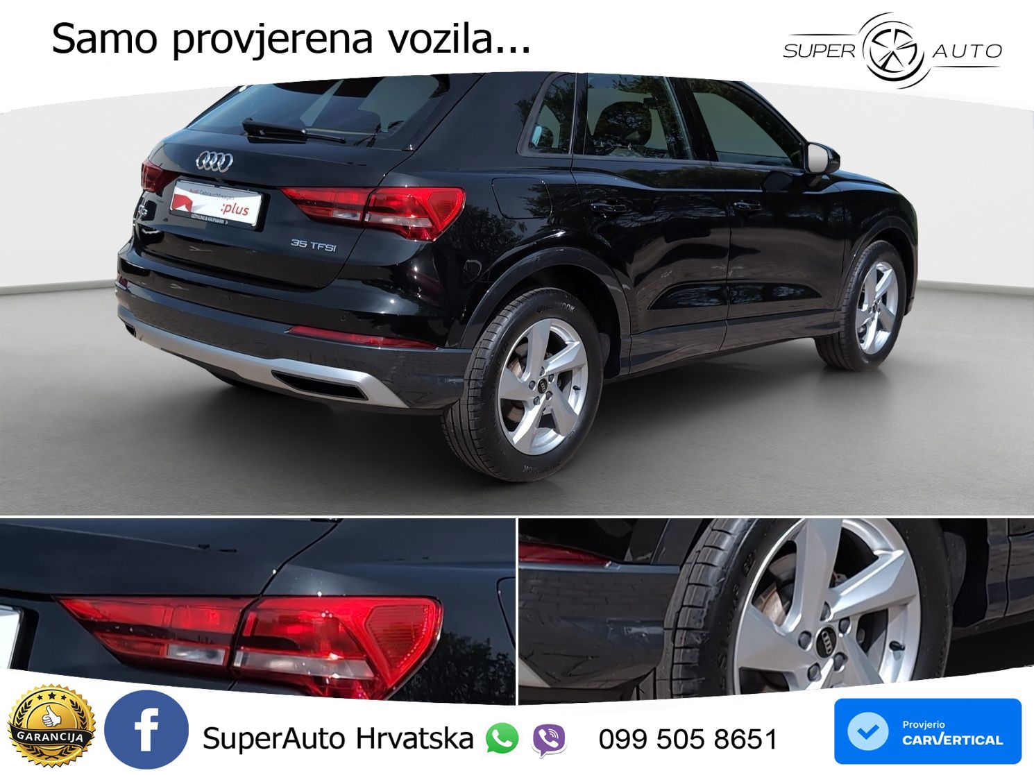 Audi Q3 35 TFSI (150 KS) S tronic advanced LED+GR SJED+ACC