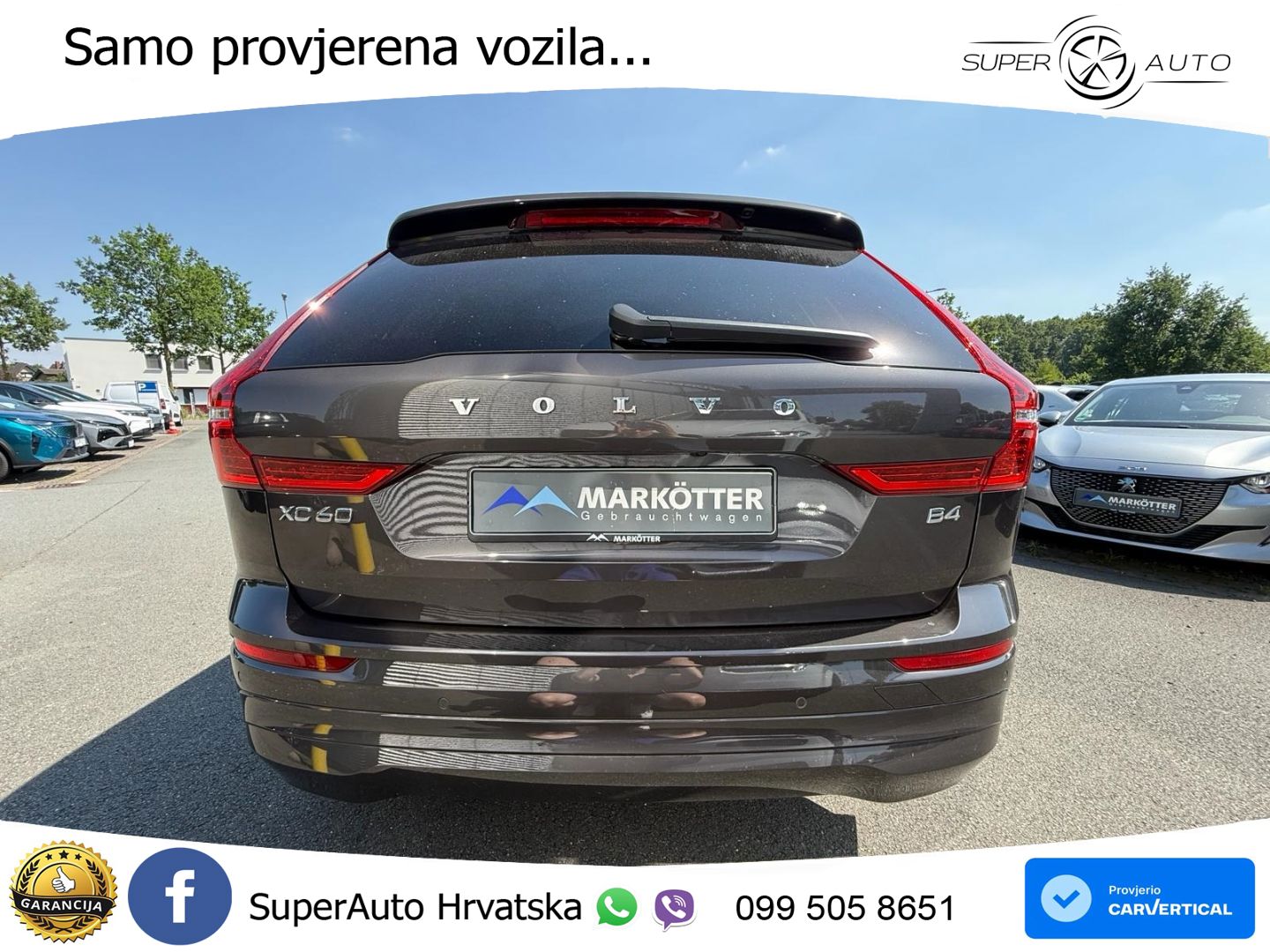 Volvo XC60 B4 Diesel FWD Geartronic LED+GR SJED+ACC